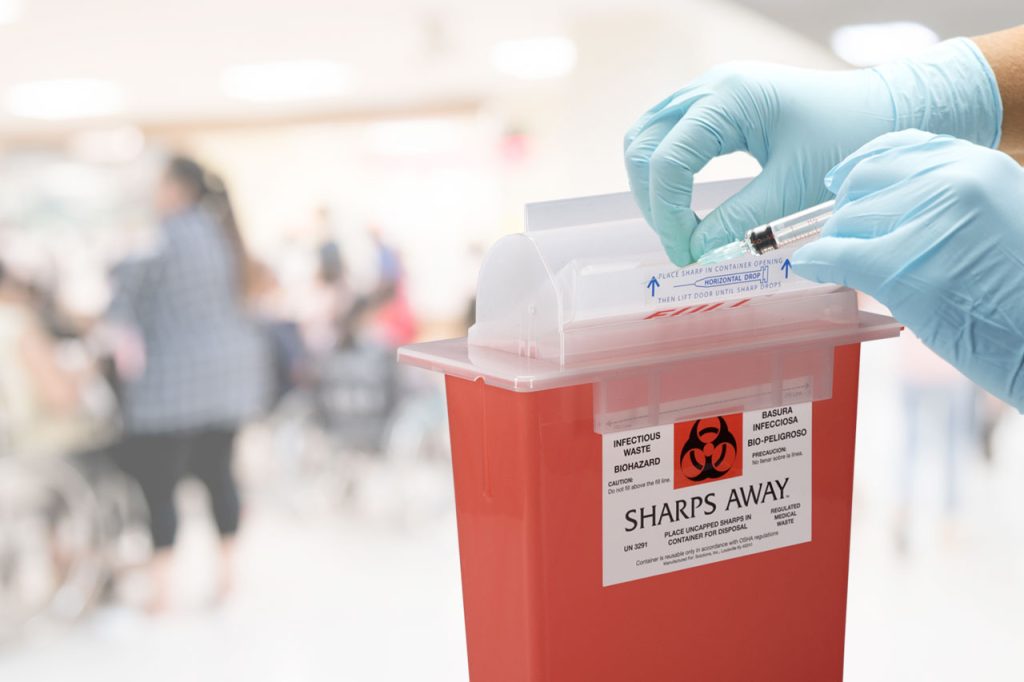 Sharps waste