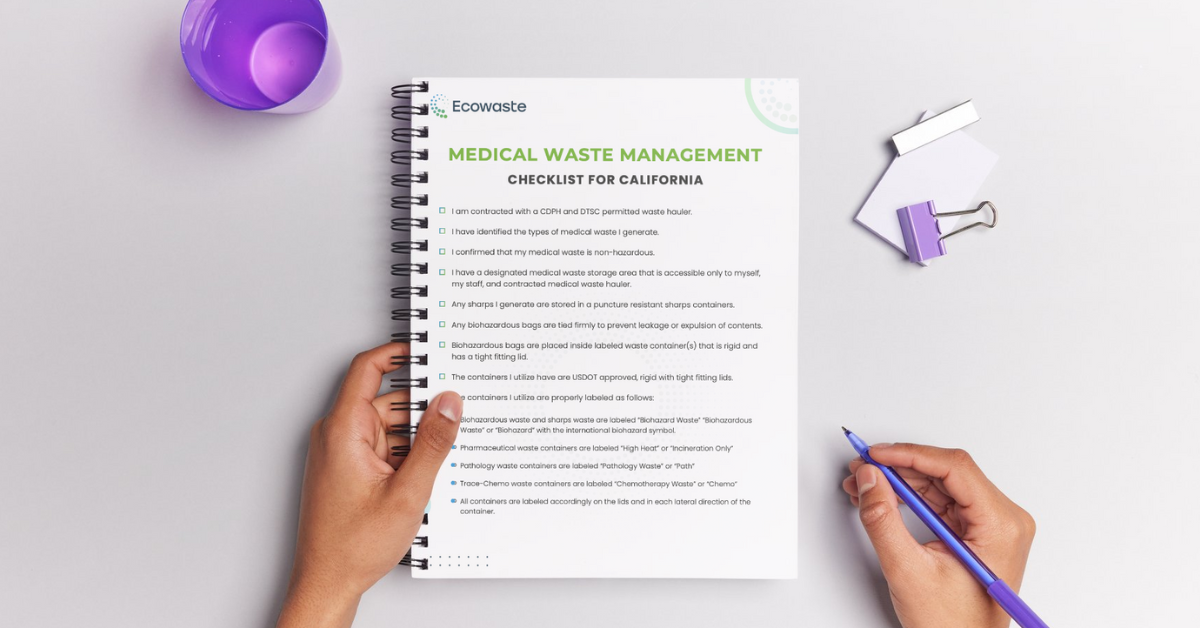 Medical Waste Management Checklist - Ecowaste
